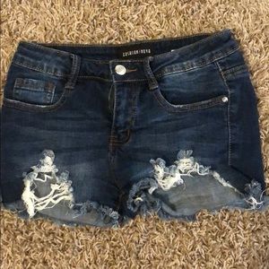 Fashion Nova denim shorts